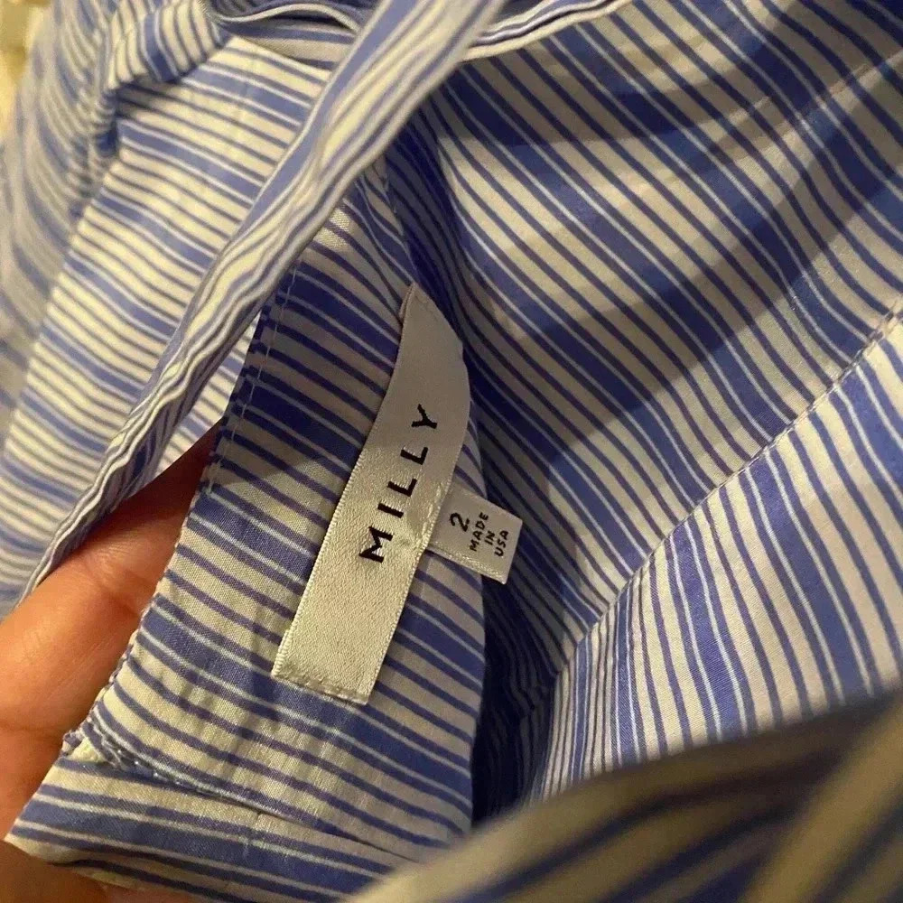 Nwot Milly Luna bell sleeve top - Picture 7 of 10